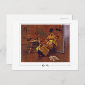 William Meritt Chase #356 -ファインアート葉書 ポストカード (正面/裏面)