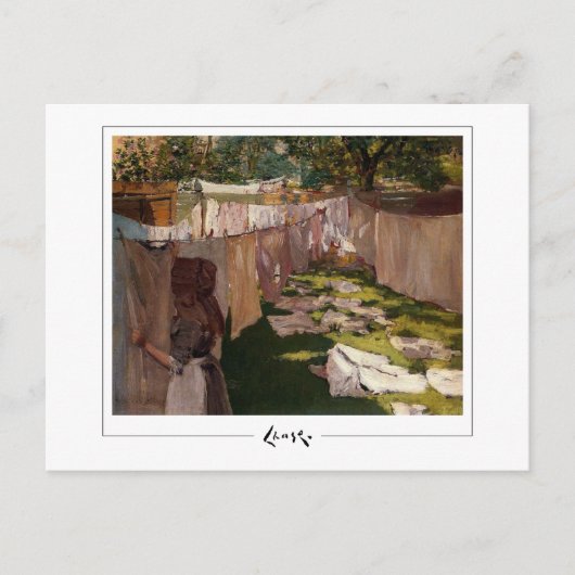 William Meritt Chase #53 -ファインアート葉書 ポストカード (正面)