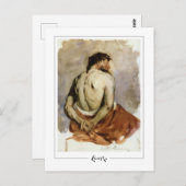 William Meritt Chase #68 -ファインアート葉書 ポストカード (正面/裏面)