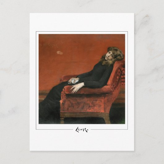 William Meritt Chase #71 -ファインアート葉書 ポストカード (正面)