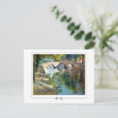 William Meritt Chase #78 -ファインアート葉書 ポストカード (スタンド正面)