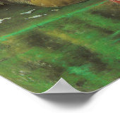 William Meritt Chase Posterによる牡丹 ポスター (角)