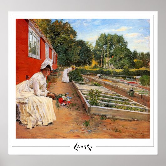 William Meritt Chase Zeding Artポスター#201 ポスター (正面)