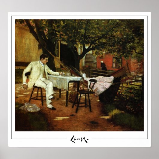 William Meritt Chase Zeding Artポスター#330 ポスター (正面)