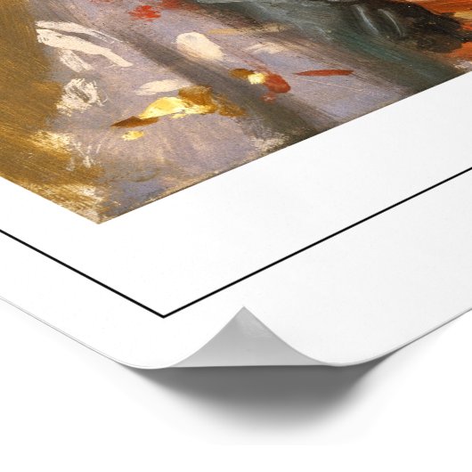 William Merritt Chase Zedign Art Poster #11 ポスター (角)