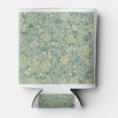 William Morrisによるグリーンイエロージャスミン 缶クーラー (正面)