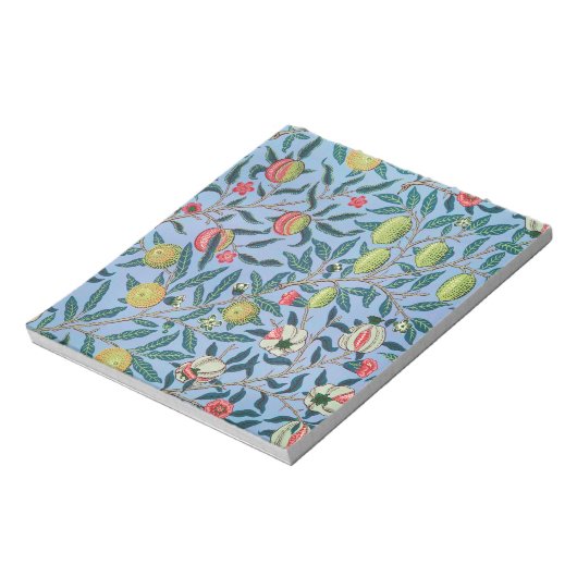 William Morrisによるザクロのパターン ノートパッド (回転)