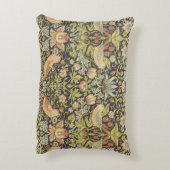 William Morrisによるストロベリー泥棒、ヴィンテージ・アート アクセントクッション (裏面(縦))