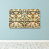 William Morrisによるストロベリー泥棒、ヴィンテージ・アート キャンバスプリント (インサイチュ (ウッドフロア))