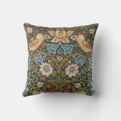 William Morrisによるストロベリー泥棒、ヴィンテージ・アート クッション (裏面)