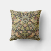 William Morrisによるストロベリー泥棒、ヴィンテージ・アート クッション (裏面)