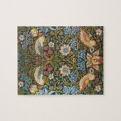 William Morrisによるストロベリー泥棒、ヴィンテージ・アート ジグソーパズル (横)