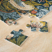 William Morrisによるストロベリー泥棒、ヴィンテージ・アート ジグソーパズル (側面)