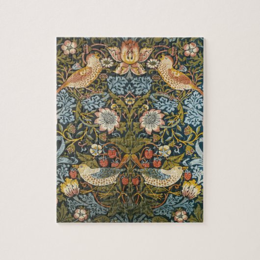 William Morrisによるストロベリー泥棒、ヴィンテージ・アート ジグソーパズル (縦)