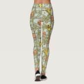 William Morrisによるトレリス、ヴィンテージ・ガーデン・テキスタイル レギンス (裏面)