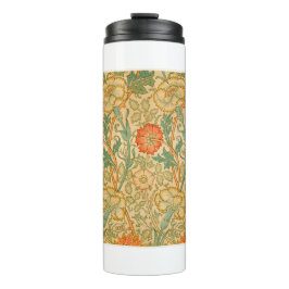 William Morrisによるピンクとバラ（1834年～1896年）。 タンブラー