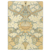 William Morrisによるフローラルパターン – クリップボード (裏面)