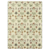 William Morrisによるフローラルパターン – クリップボード (裏面)