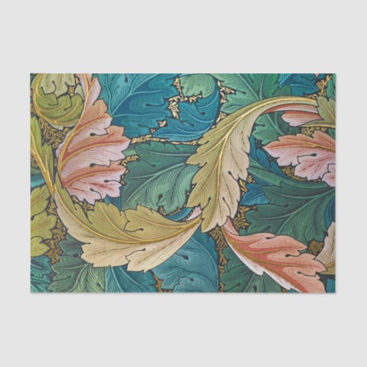 William Morrisの壁紙Acanthus 薄葉紙 (正面)