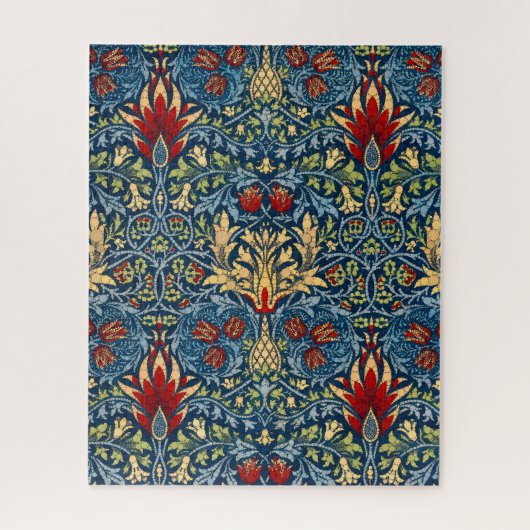 William Morrisの後のSnakeshead、無限ドット ジグソーパズル (縦)