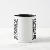 William Morrisアルファベット「C」 マグカップ (中央)