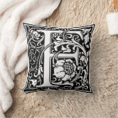 William Morrisアルファベット「F」 クッション (ブランケット)