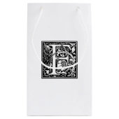 William Morrisアルファベット「F」 スモールペーパーバッグ (裏面)