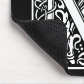 William Morrisアルファベット「M」 マウスパッド (コーナー)