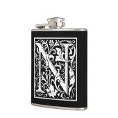 William Morrisアルファベット「N」 フラスク (左)