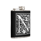 William Morrisアルファベット「N」 フラスク (右)