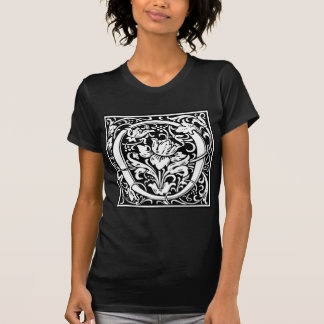 William Morrisアルファベット「O」 Tシャツ