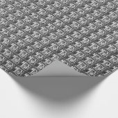 William Morrisアルファベット「P」 ラッピングペーパー (角)