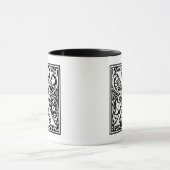 William Morrisアルファベット「X」 マグカップ (中央)