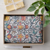 William Morrisインスパイアカラフル鮮やか色 薄葉紙 (ギフト)