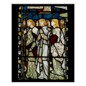 William Morrisデザイン、All Saints ポスター (正面)