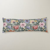 William Morrisムーブメント、ヴィンテージ、アンティーク、タペストリー ボディピロー (裏面)