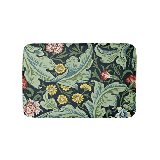 William Morrisヴィンテージパターン – レスター バスマット (正面)