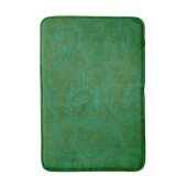 William Morrisヴィンテージ、Anemone in Emerald Green バスマット (正面縦)