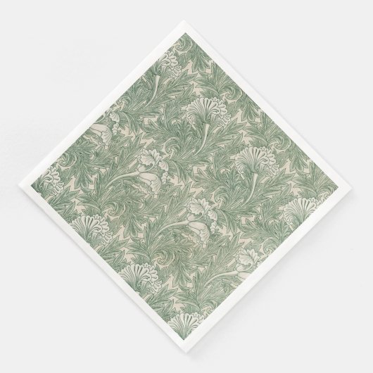 William Morris壁紙テキスタイル緑 (コーナー)