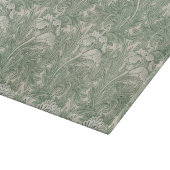 William Morris壁紙テキスタイル緑 カッティングボード (角)