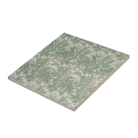 William Morris壁紙テキスタイル緑 タイル (側面)