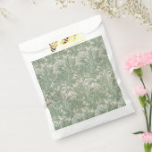 William Morris壁紙テキスタイル緑 フェイバーバッグ (封をした状態)