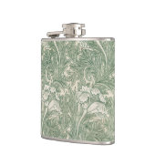 William Morris壁紙テキスタイル緑 フラスク (左)