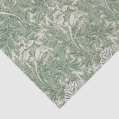 William Morris壁紙テキスタイル緑 薄葉紙 (詳細)