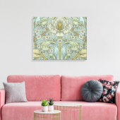 William Morris春Thicket:アンティークフローラ キャンバスプリント (インサイチュ (リビング))