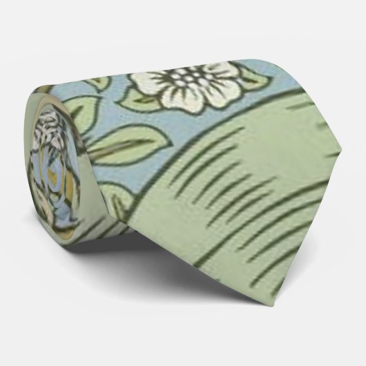 William Morris春Thicket:アンティークフローラ ネクタイ (ロール)