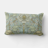 William Morris春Thicket:アンティークフローラ ランバークッション (裏面)