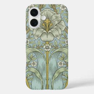 William Morris春Thicket:アンティークフローラ iPhone 16ケース