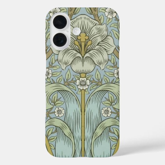 William Morris春Thicket:アンティークフローラ Case-Mate iPhoneケース (裏面)