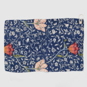William Morris著Garden Tulip (Medway) ゴルフタオル (横)